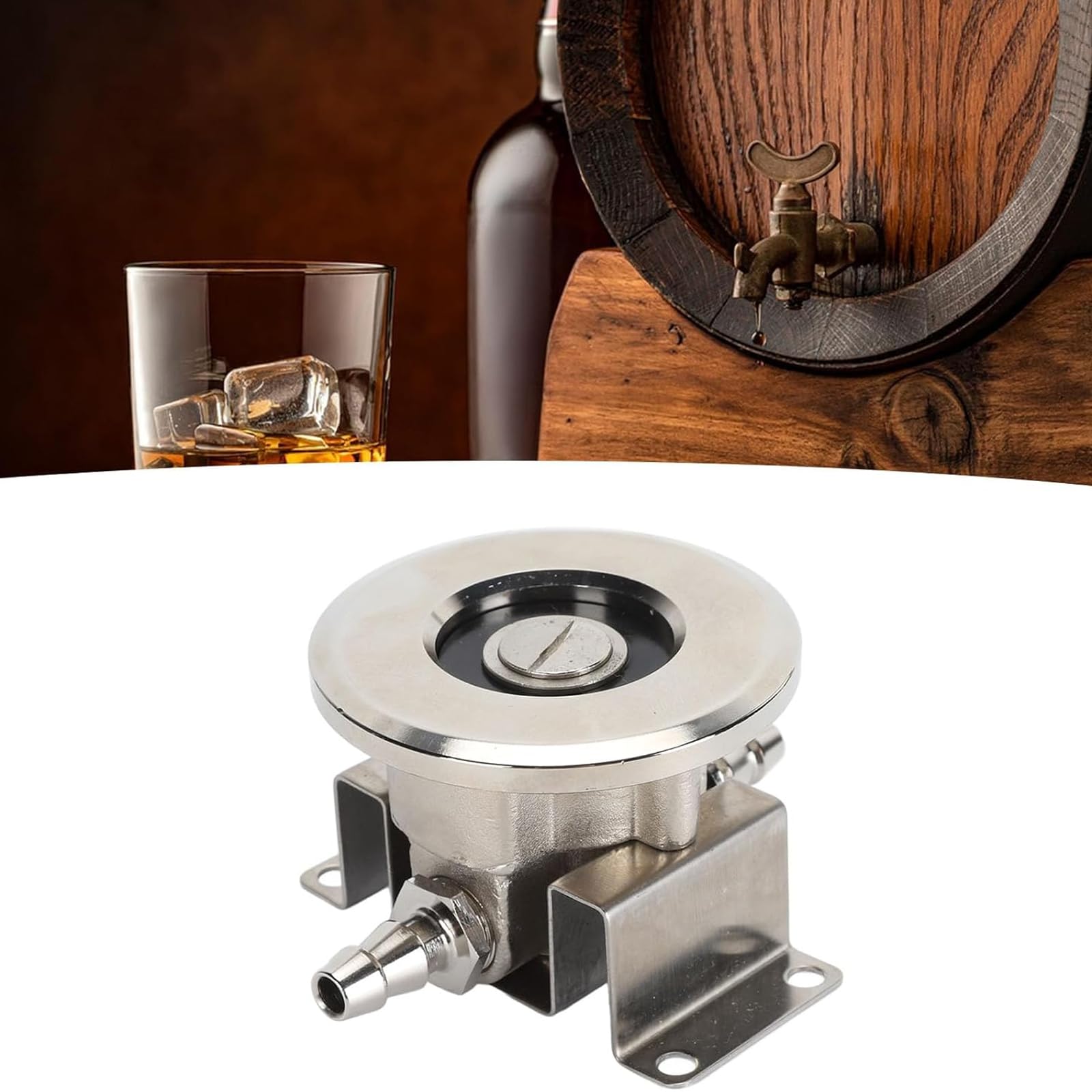 Compact Bronze Beer Container Link Accordo globale Piano impermeabile Facile installazione per la casa Pub Incidenti all'aperto Trasportabile Birra Tap Link
