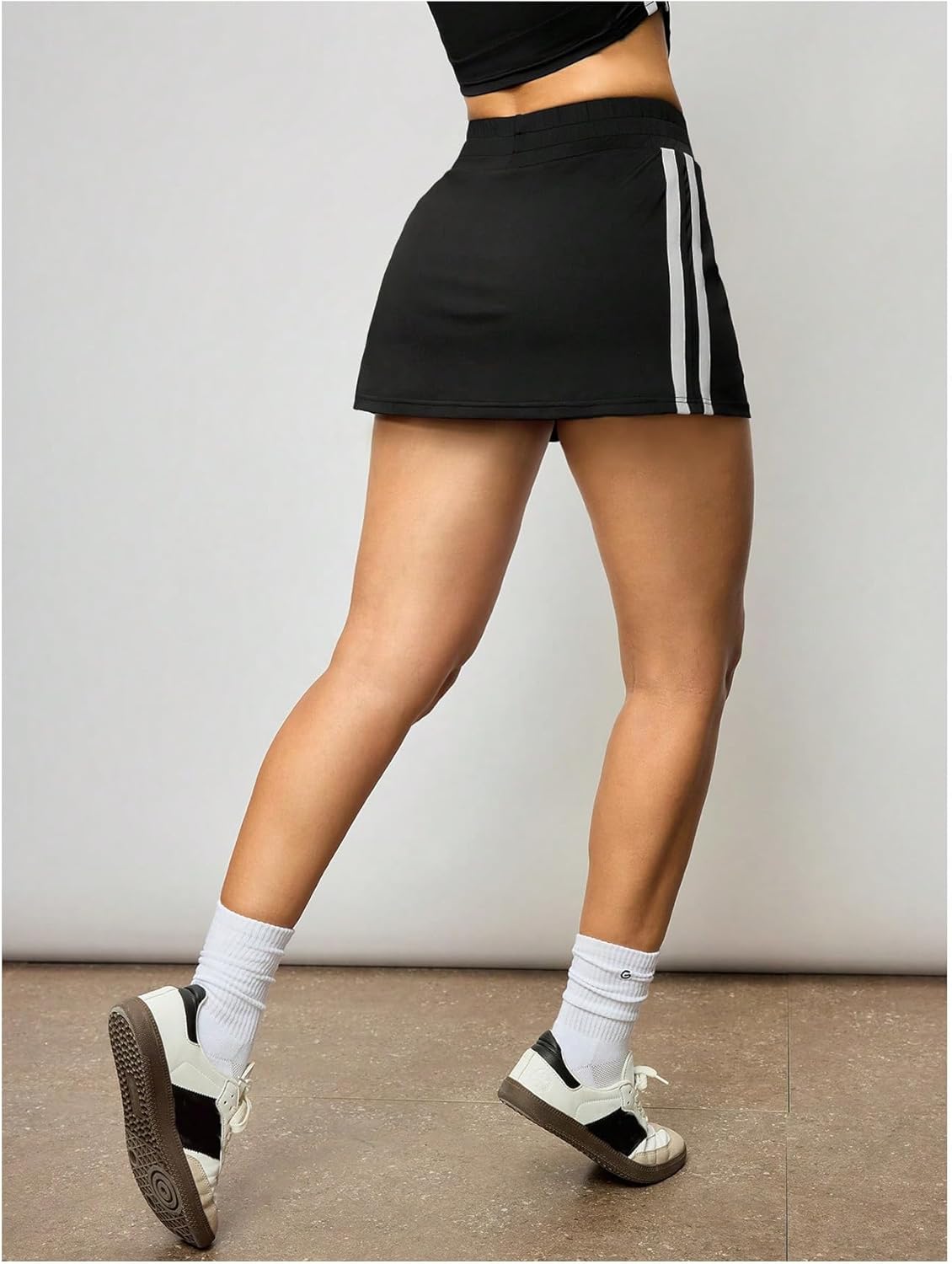 SHENHE Women's Tennis Skirt High Waisted Workout Athletic Golf Skort with Pocket - Image 2