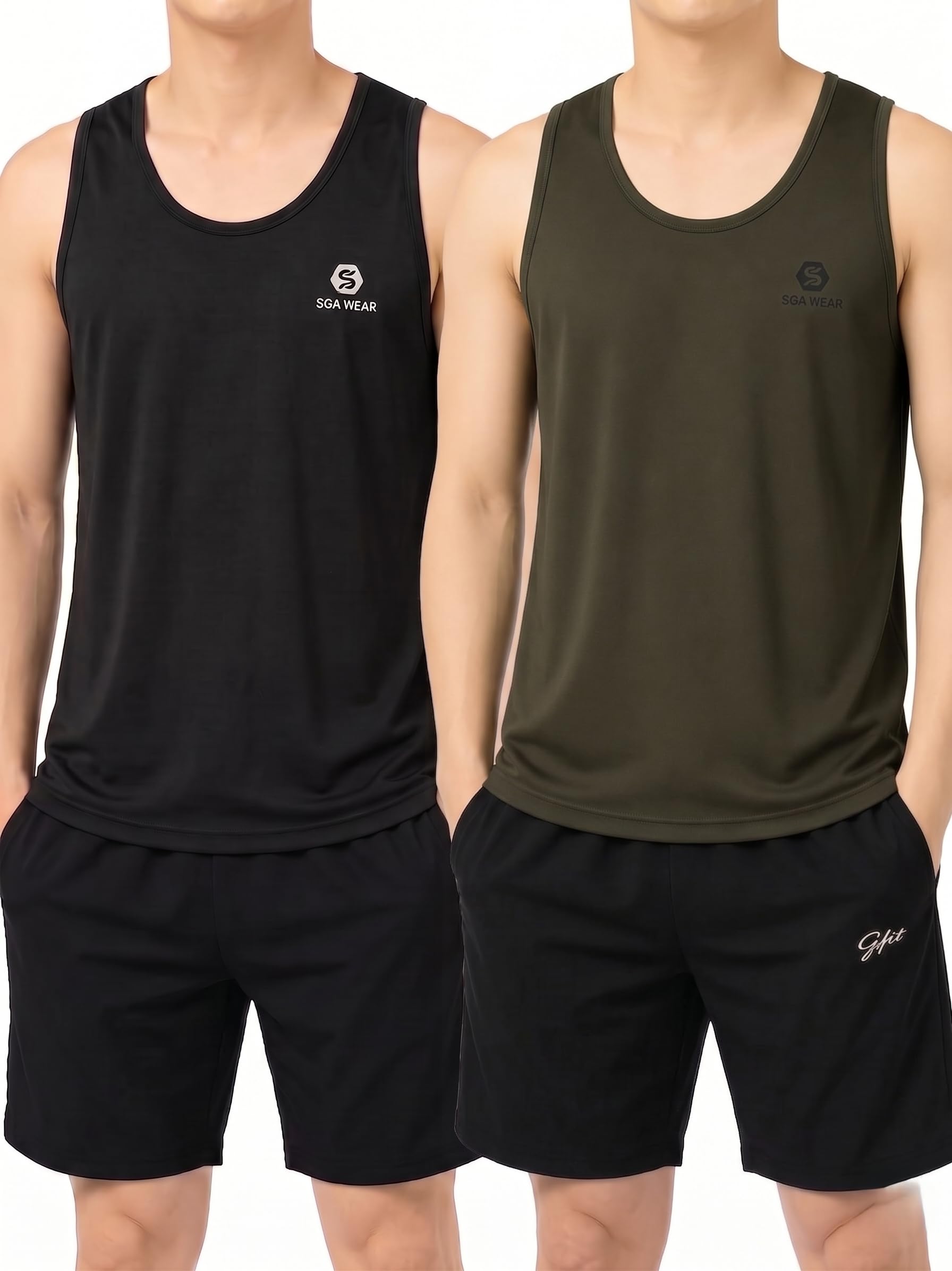 Originals Clasz Vest 100% Nylon Men's Vest No-Peep Neckline | Breathable, Sweat Absorbent Vest for Men | Cut Away Back Arm Hole | Innerwear for Man | Pack of 2-image-35