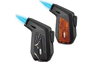Cool Lighters for Smoking: Zoocura Single Jet Flame Butane Lighters