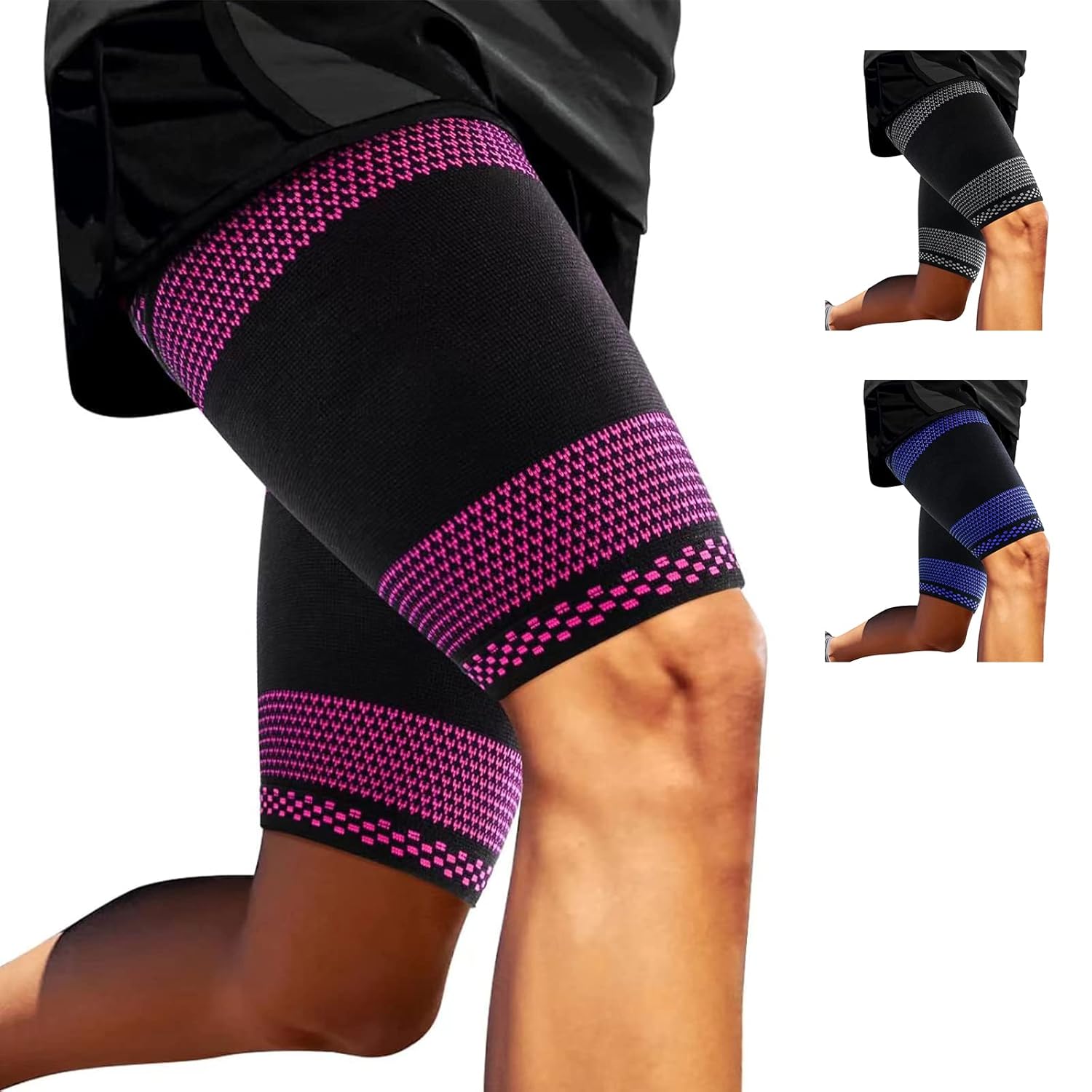 ABYON Thigh Compression Sleeves (Pair), Hamstring Compression Sleeve
