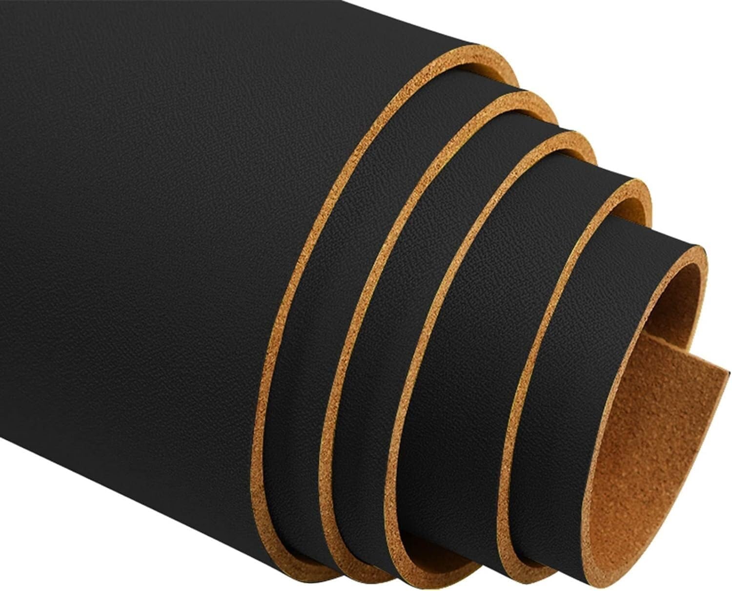 Epano One Color Lxxw Message Board Cork Roll Black Cork Notice Board Roll For Wall, 8Mm Thick Rectangular Bulletin Message Board For Office, Memo, Diy, Tea Cup Bulletin Corkboard(1.22X2.46m/48X96.8in)