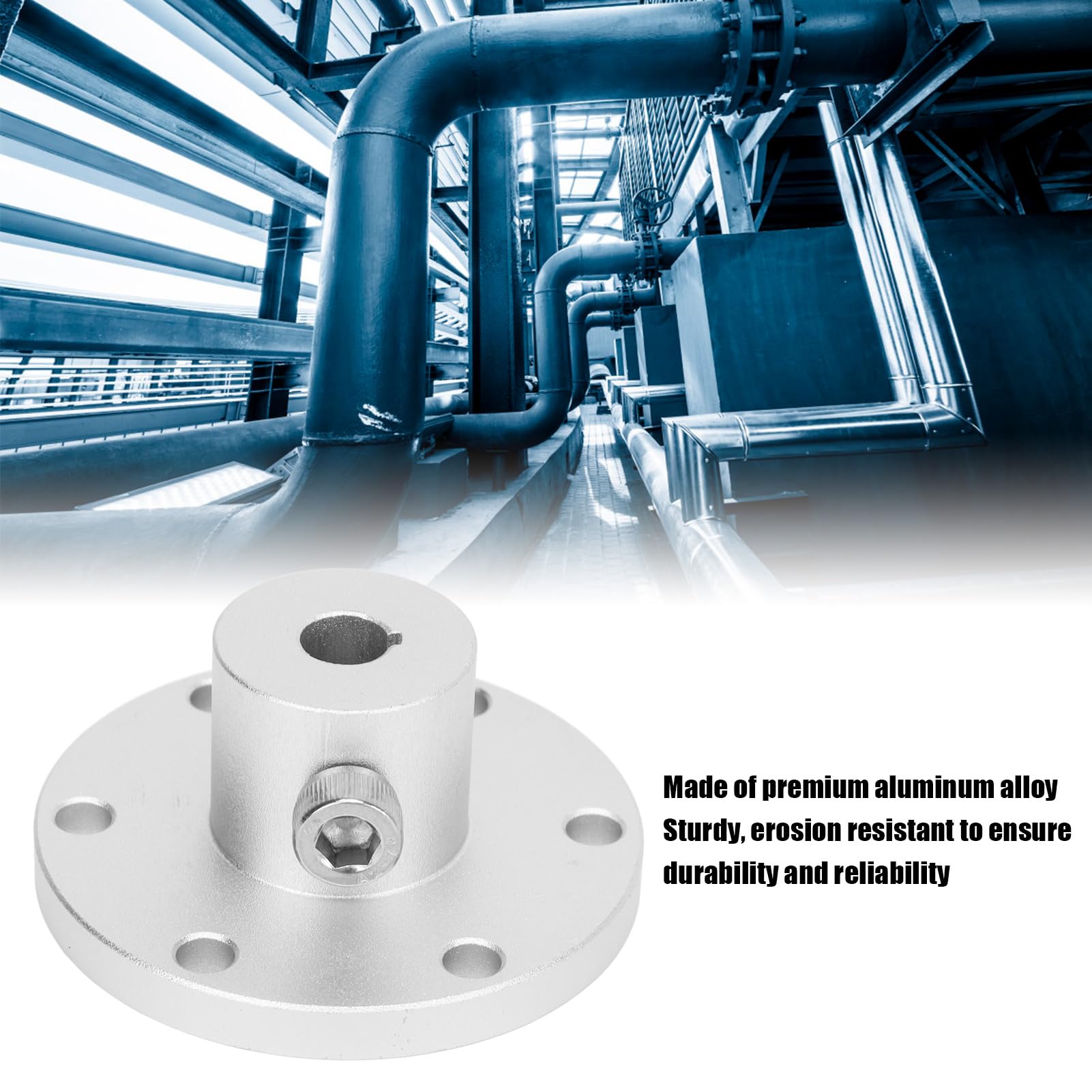 Aluminium Flanschkupplung 8mm - Wellenverbinder Für Motoren Und RC-Modelle