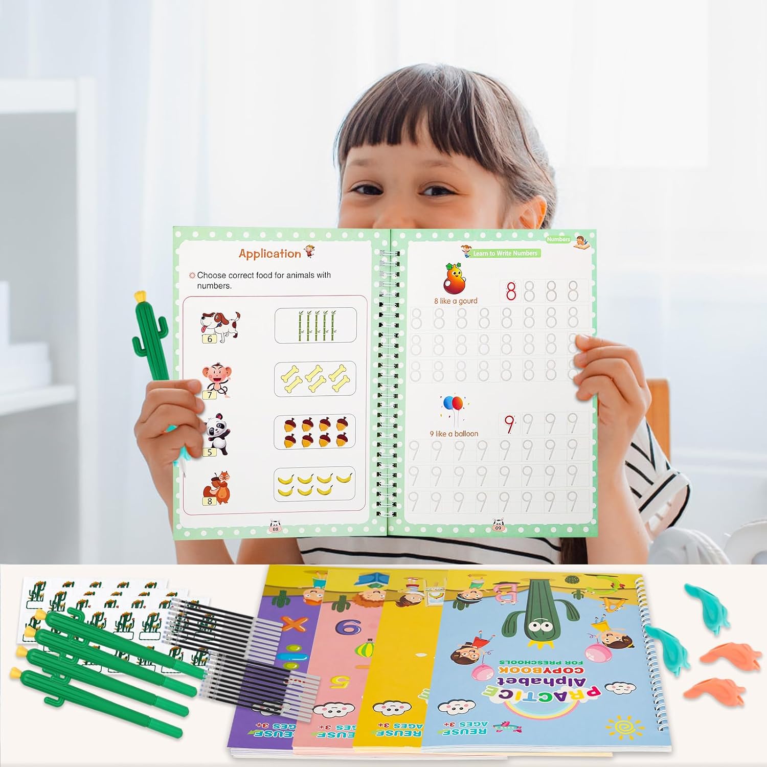 Upgraded Magic Practice Copybook for Kids