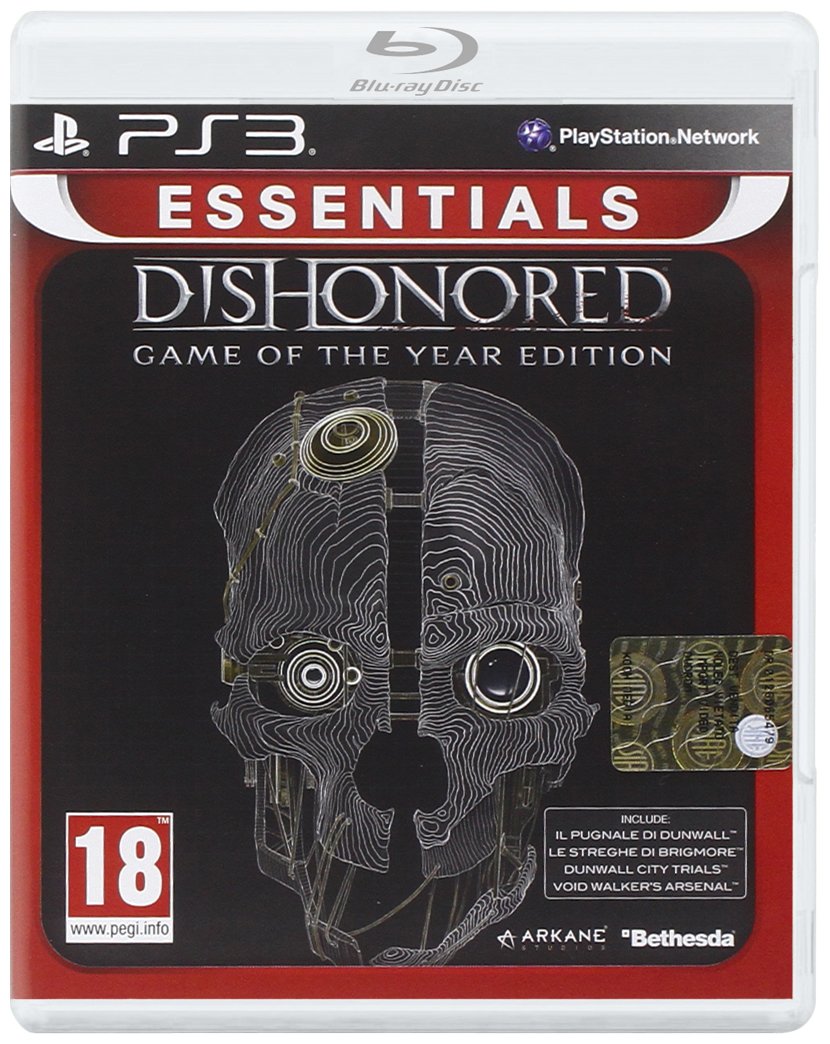 Dishonored GOTY PS3 édition intégrale jeu action infiltration