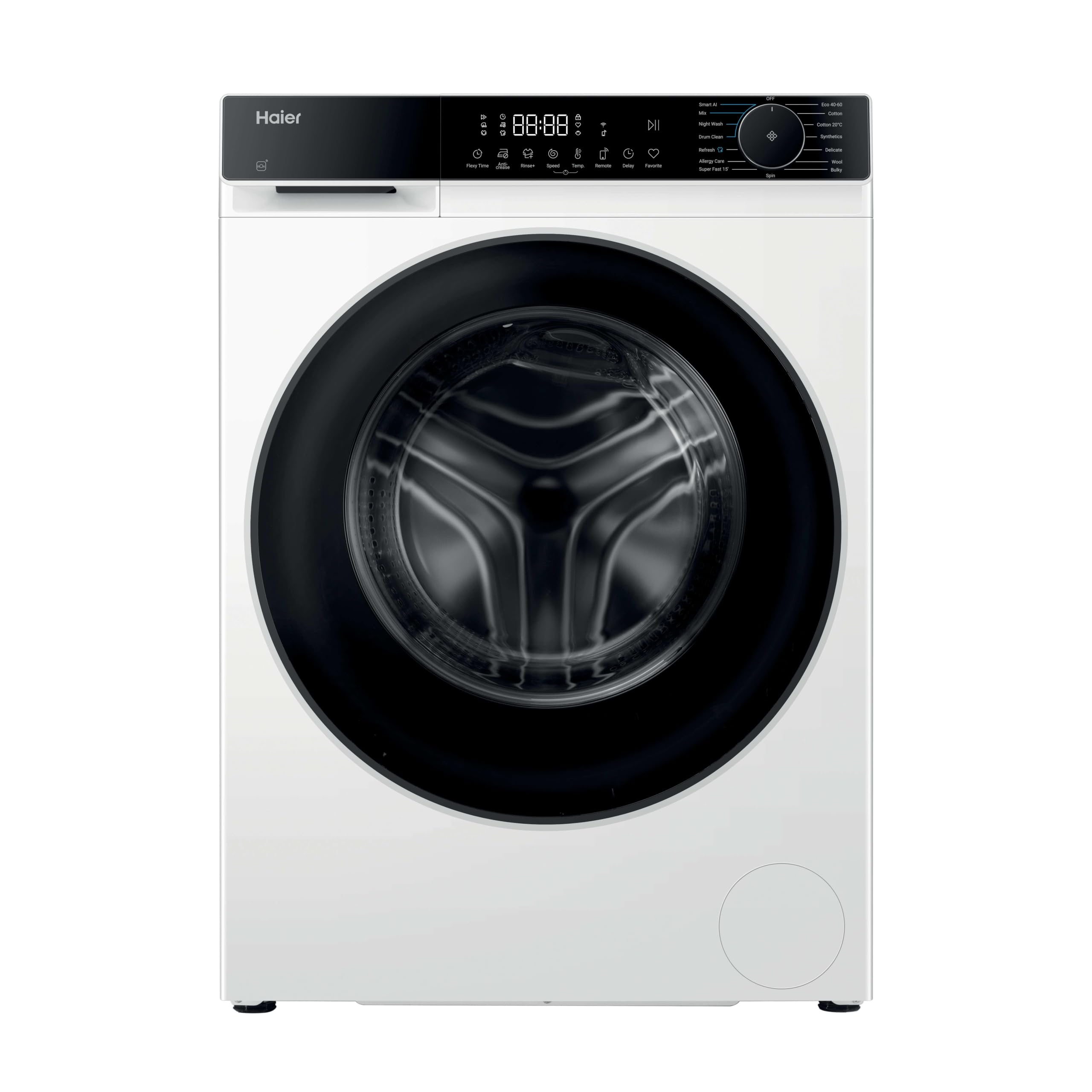Haier X5 HW90-BP14357TUUK Washing Machine, 9kg, 1400rpm, White, A-20% Energy Class