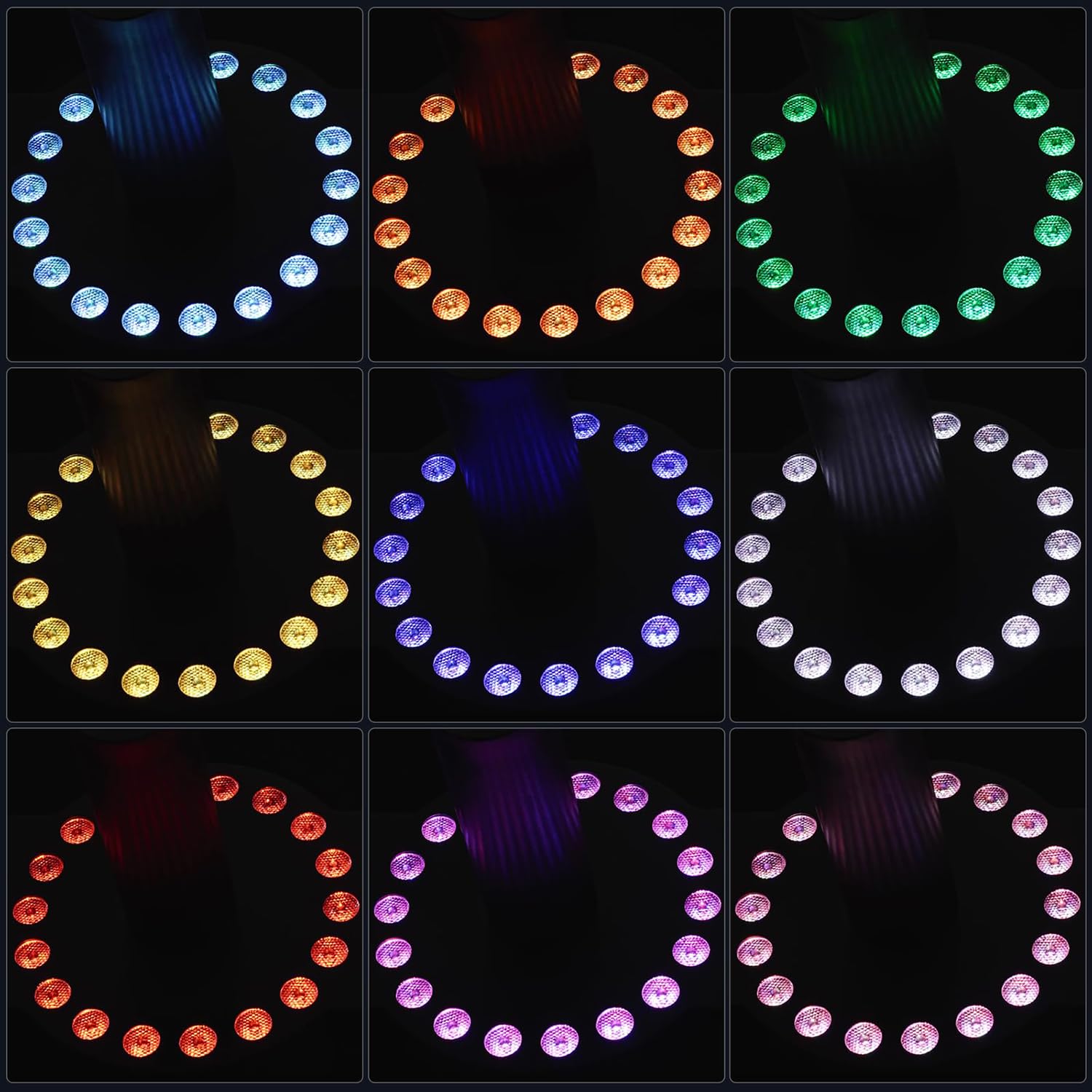 Wytwornice mgły scenicznej CO2, maszyna CO2 o mocy 250 W z diodami LED RGB 18 × 3 W, regulowany kąt rozpylania 180° i odległość rozpylania 8–10 m