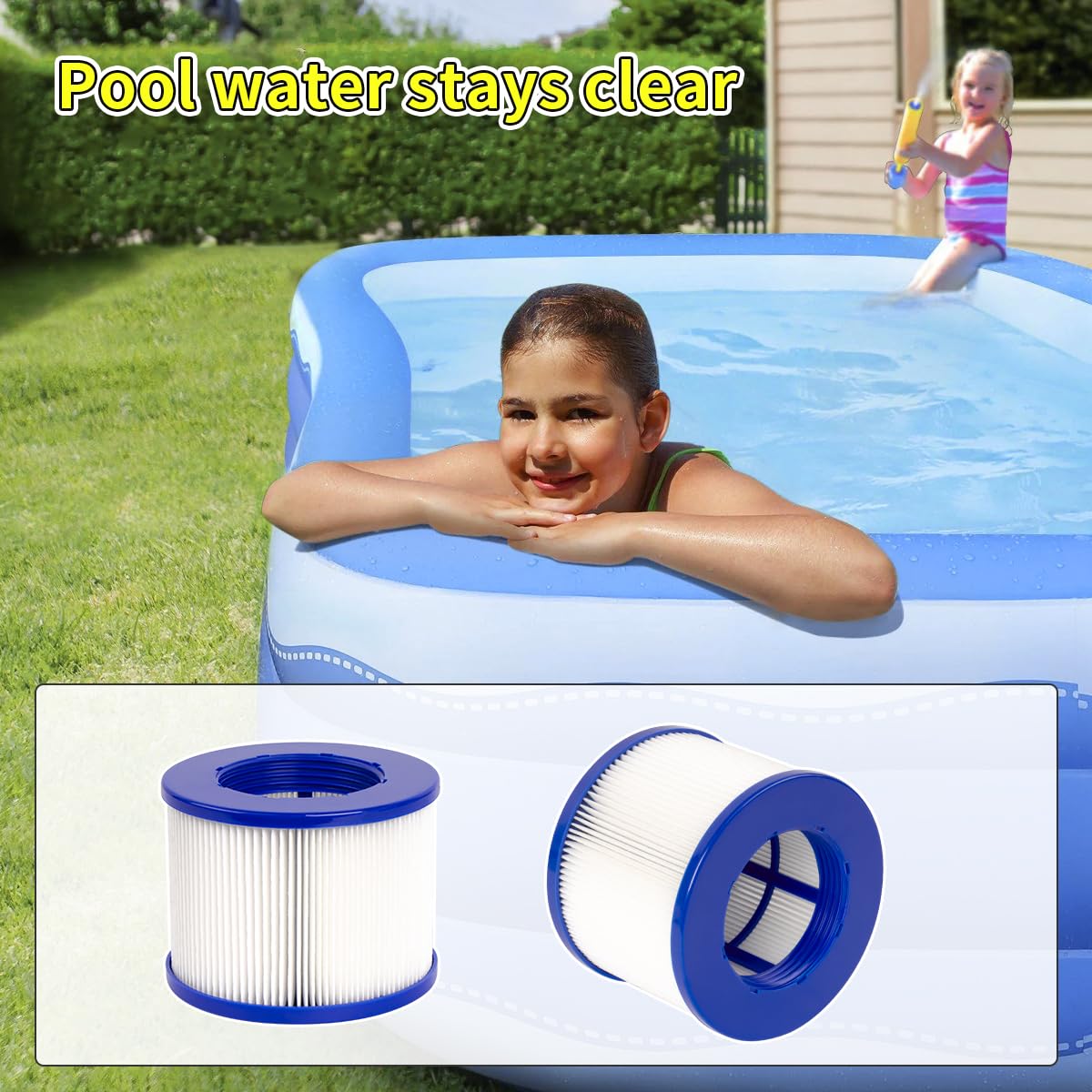 Cartuccia Filtro Tipo Vi Per Idromassaggio Gonfiabile Lay-z-spa