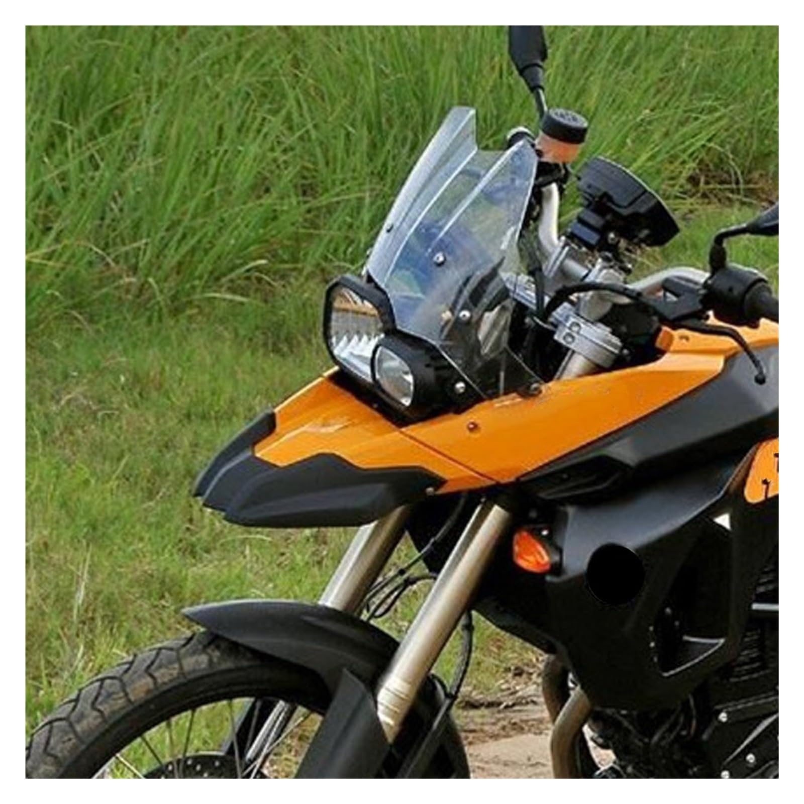 JHETA Moto Parafanghi Parafango Paraspruzzi Moto Parafango Anteriore Becco Carenatura Cowl Estensione Ruota Extender Copertura per BMW F800GS F 800 GS F800 2008-2012 F650GS 2008-2013
