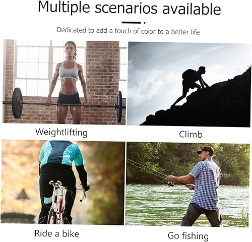 Miniatura 8 de INOOMP 4 Pairs Fitness Gloves Womens Gym Gloves Cycling Gloves Exercise Gloves for Men Outdoor Weightlifting