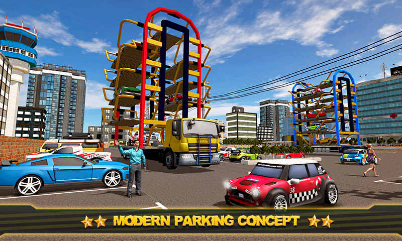 3D PARKING SIMULATOR visual data 3