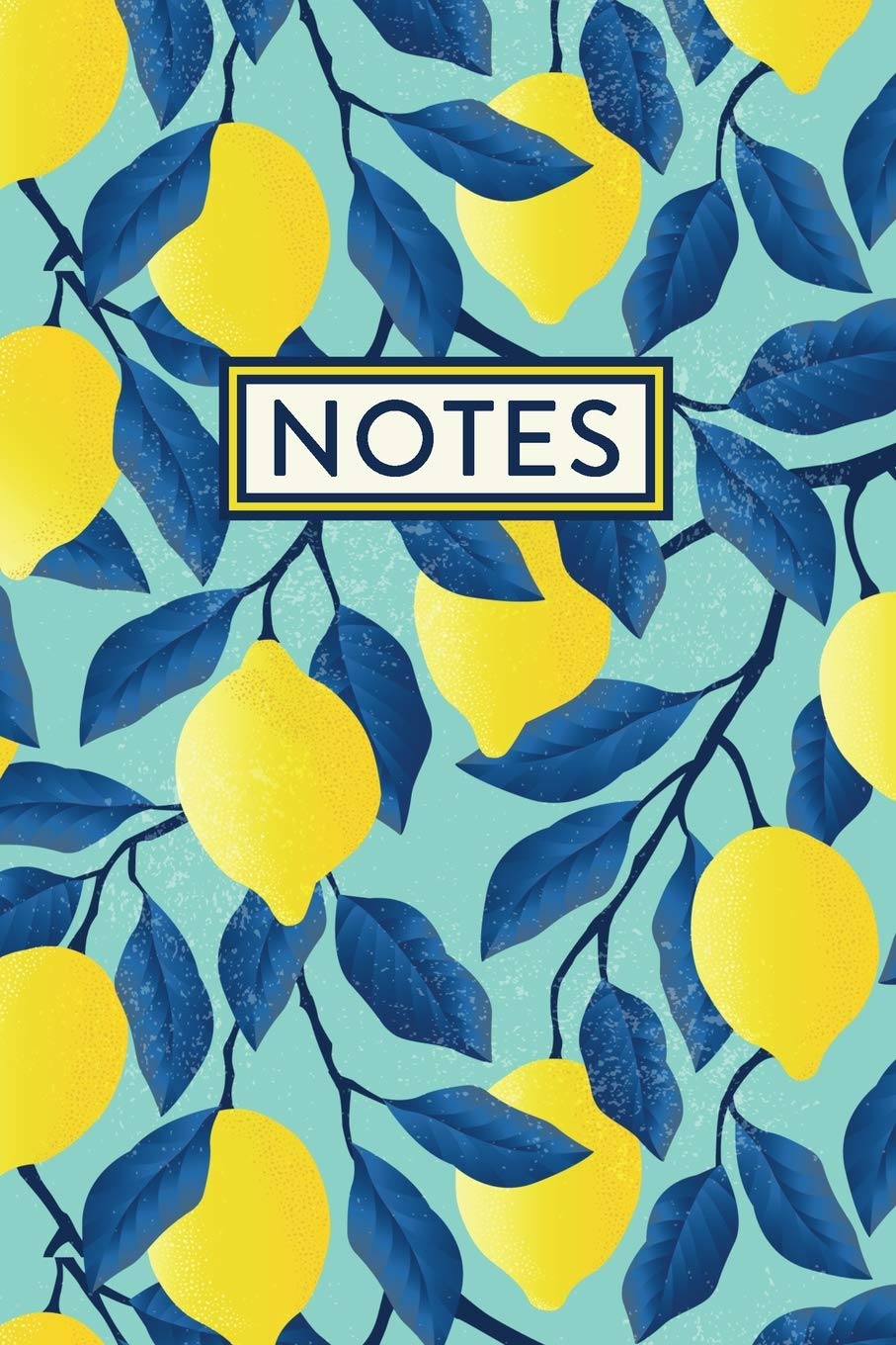 Lemon Journal: Blank Notebook (Citrus Journals)