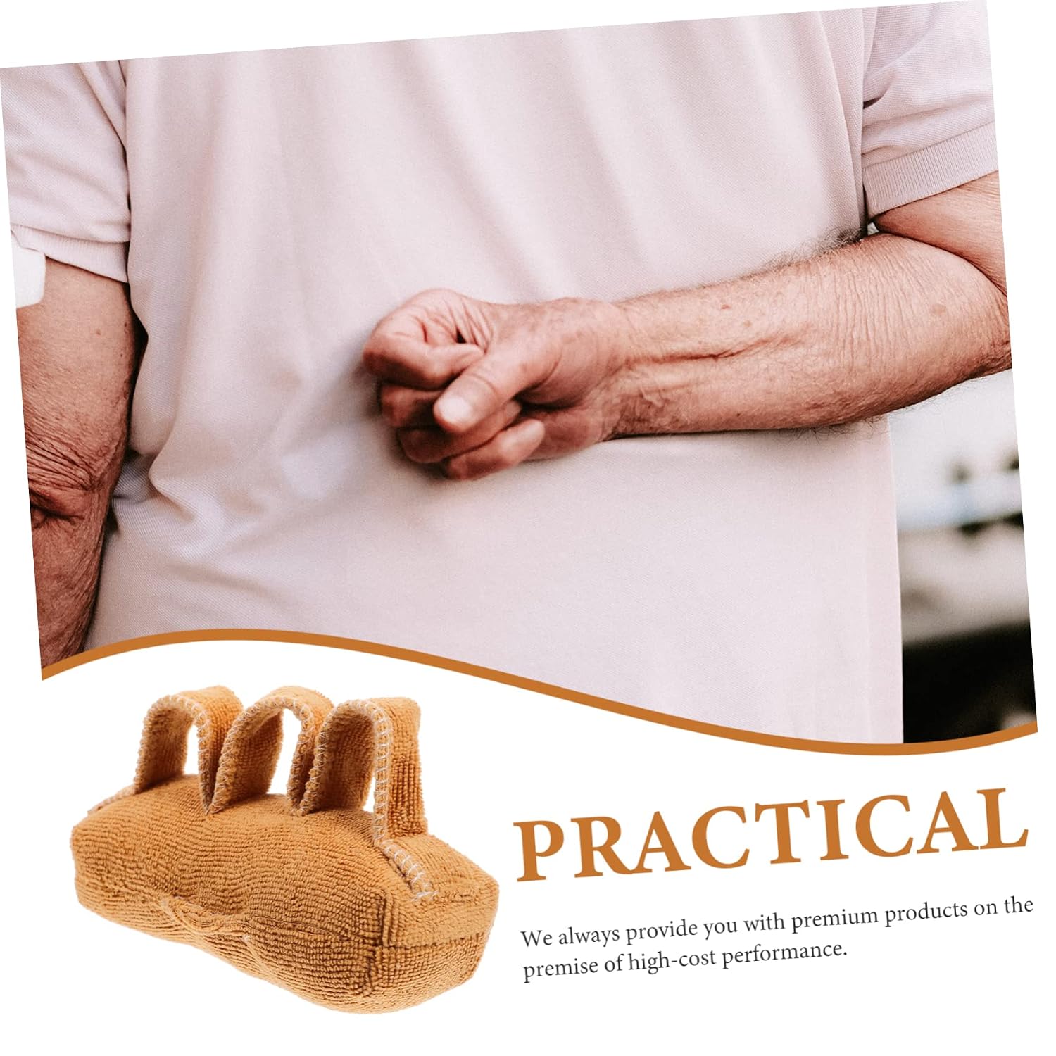 Garneck Hand Palm Protector Thumb Finger Separator Strengthen Finger Exerciser