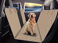 Vista 16 de GXT Funda Protectora para Asiento Trasero de Perro para Coches, SUV y Camiones con Ventana de Malla, Material Resistente a Arañazos, Antideslizante