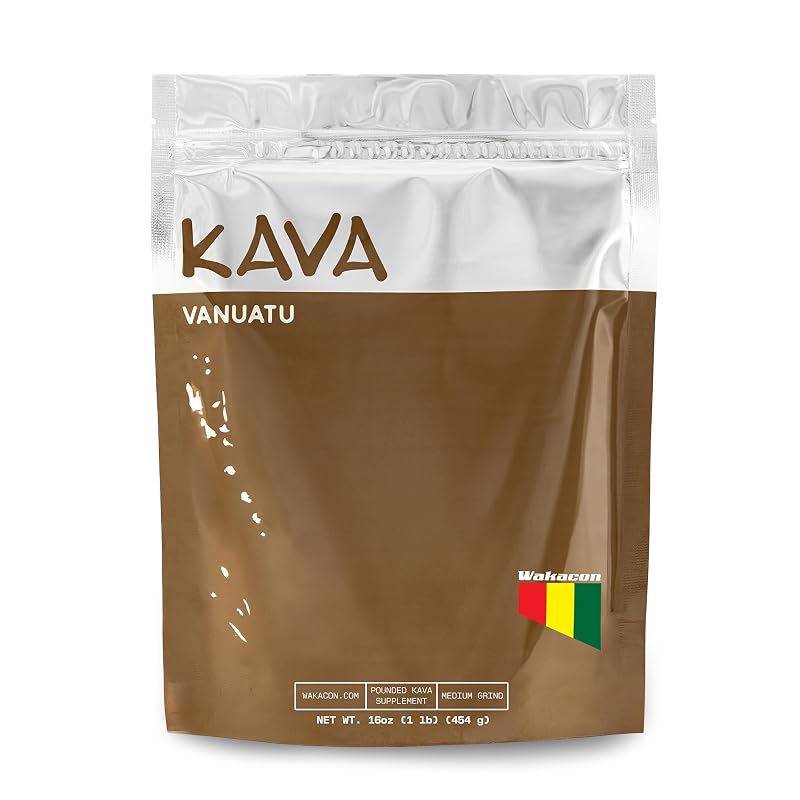 Wakacon Suplemento Fitoterápico de Kava Kava em Pó 454 g
