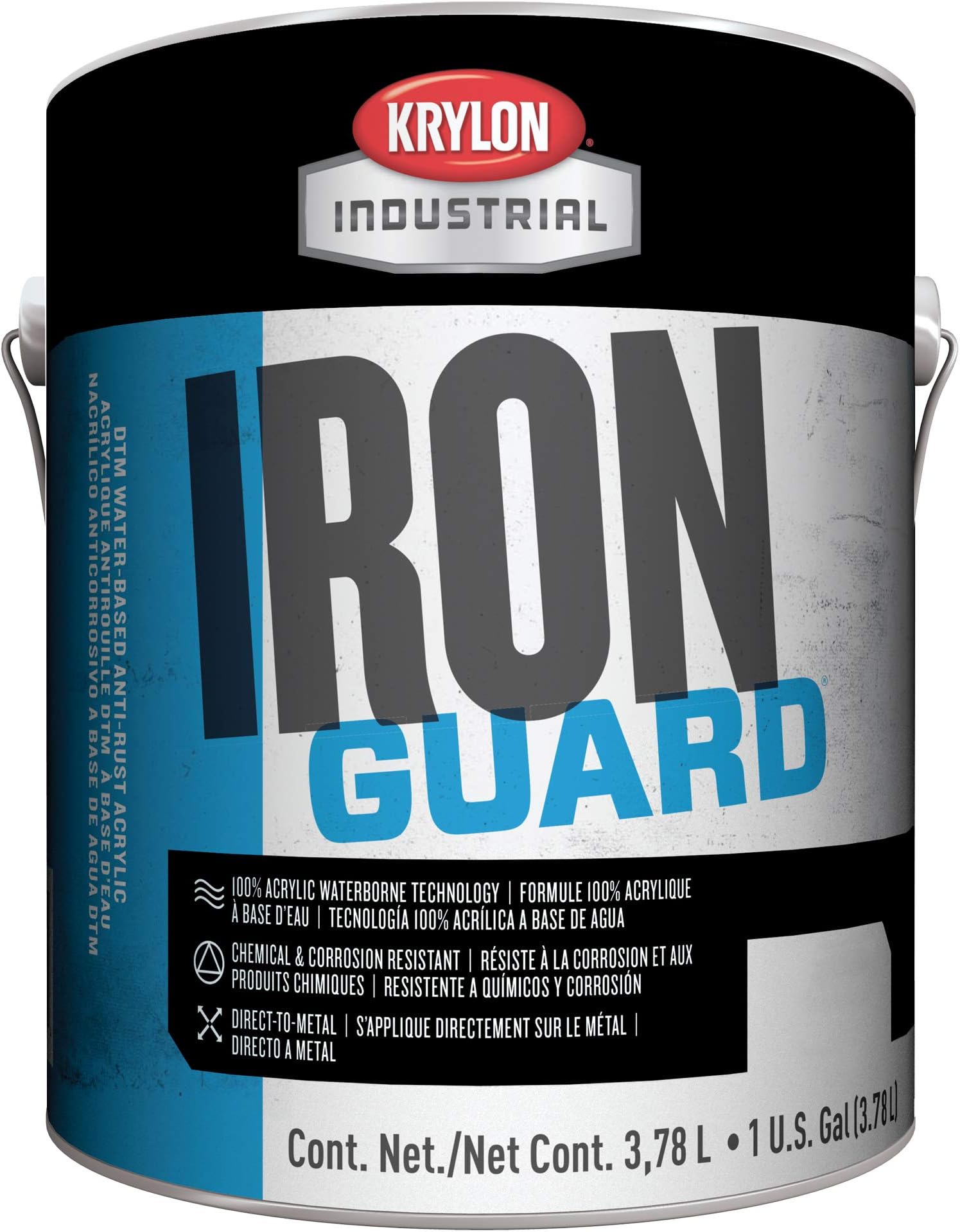 Coatings Iron Guard Acrylic Enamel Flat Black