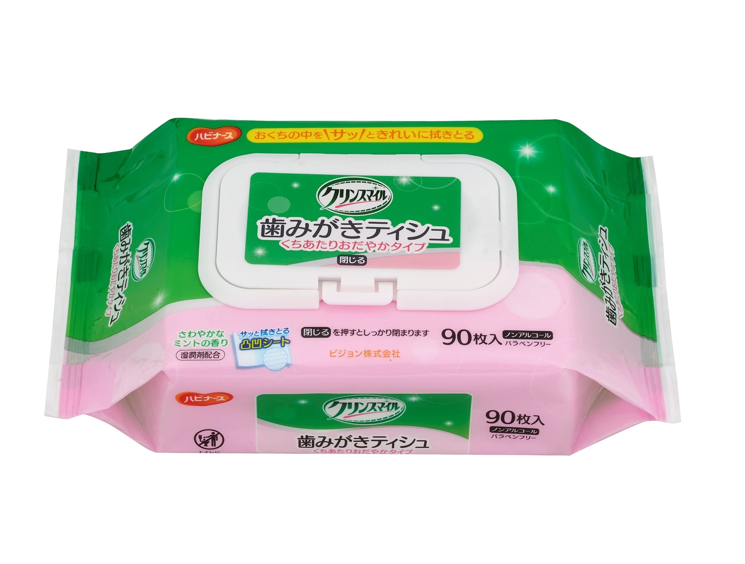Amazon | 歯みがきティシュ くちあたりおだやかタイプ 90枚入り