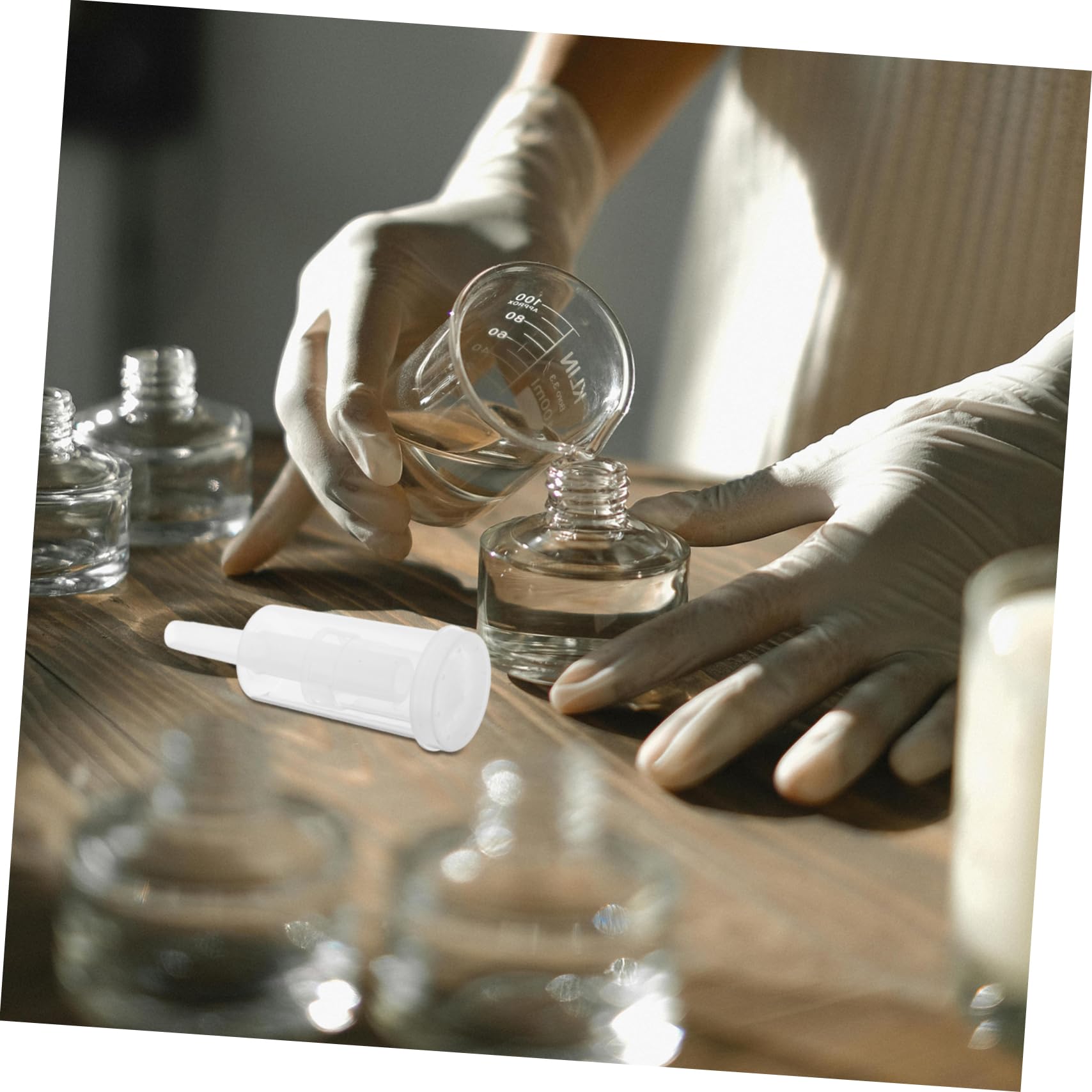 CIYODO 6pcs One-way Check Valve for Home Brewing Wine Stoppers for Fermenting Wine Preserving Freshness