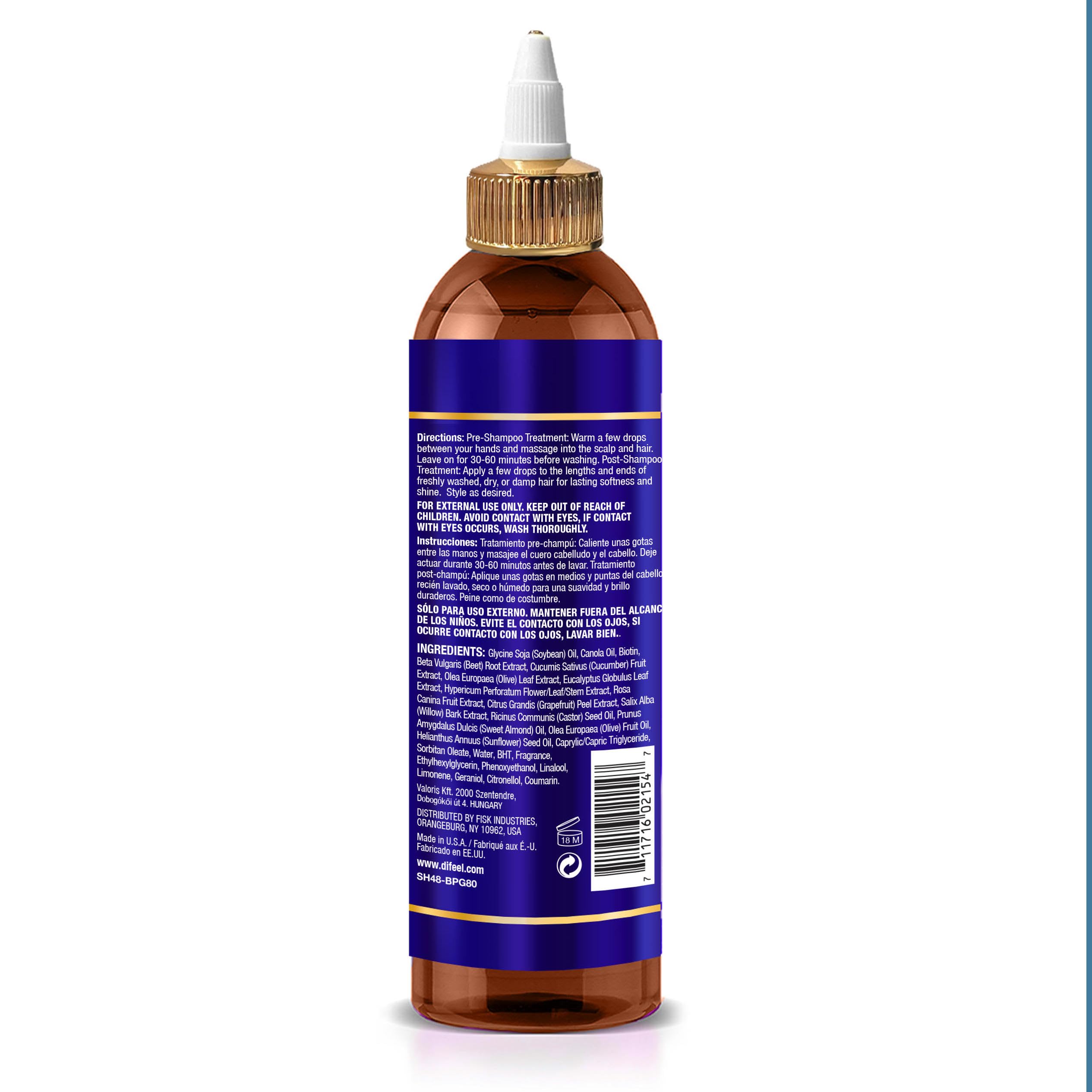 Difeel Biotin Progrowth Premium Haaröl 8 oz
