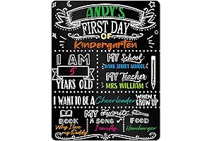 10"x12" First & Last Day Chalkboard Sign