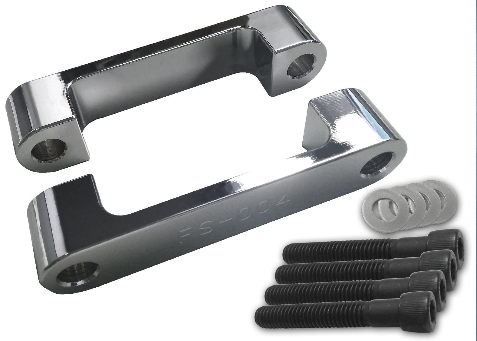 Bagger Brothers ( BBFB-002C ) 23"/26" Chrome Front Fender Bracket