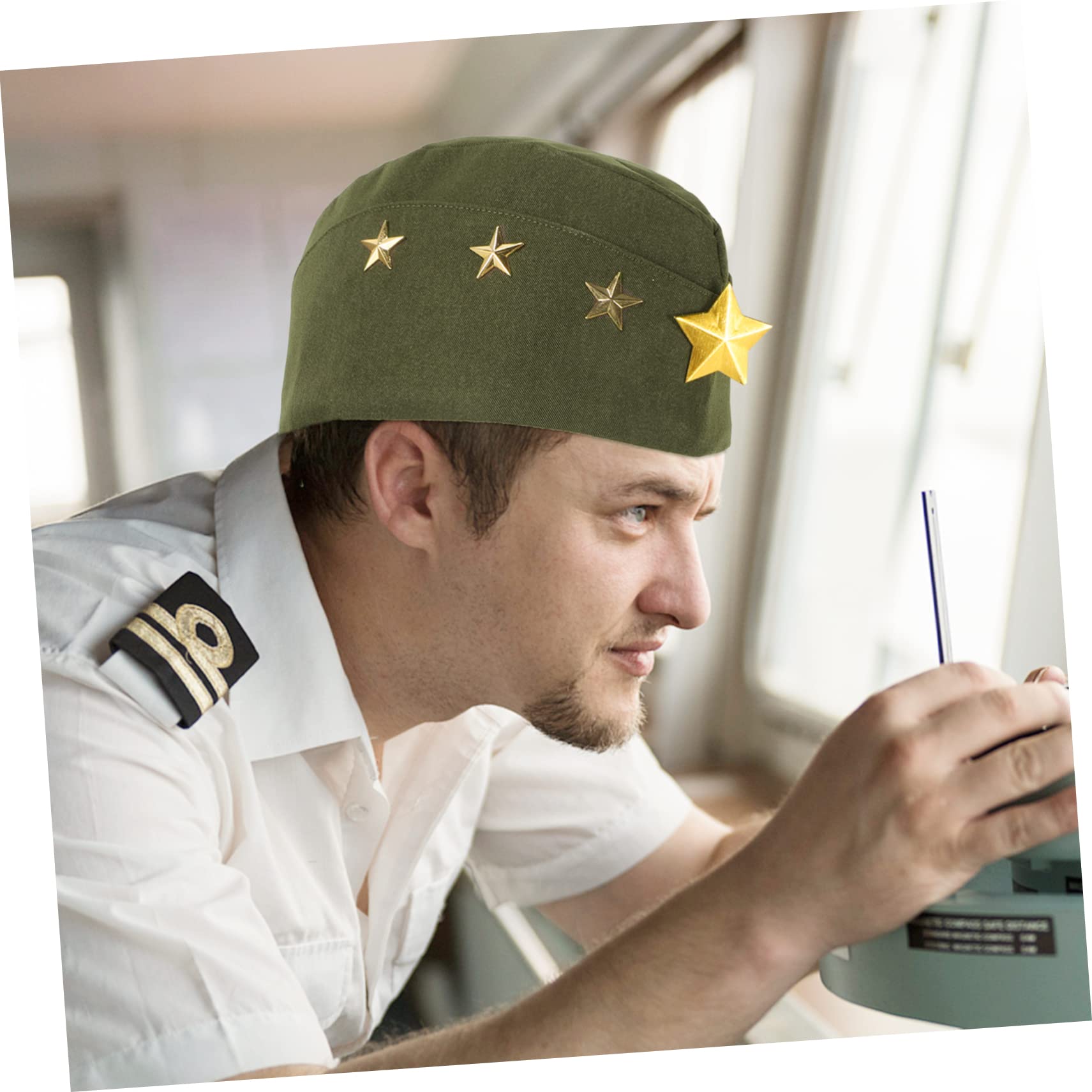 Amazon | ORFOFE ボートキャップ 海軍帽子 ロシアの船員の帽子