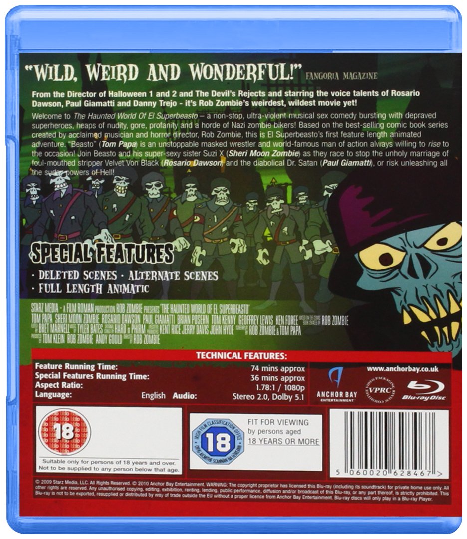 Rob Zombie Presents The Haunted World Of El Superbeasto