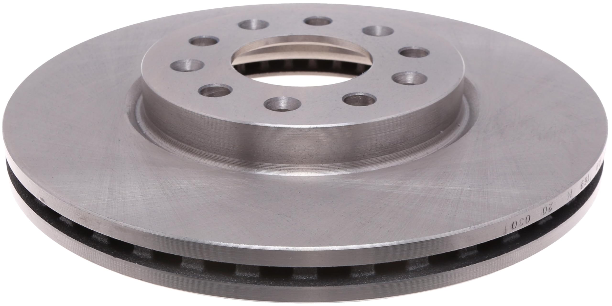 ACDelco Silver Front Brake Rotor 18A82000A | GM 19366027 Brake Rotors for Select Chevy, Chevrolet, Buick, GMC Terrain, and more