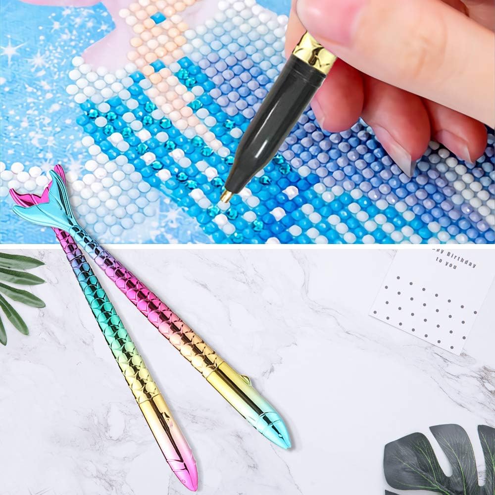 Diamond Painting Accessories Art Pens Sticky Pens Drill Point Pens for Diamond Painting Arts Nails DIY Crafts, Diamond Art Accessories Tools for Diamond Painting