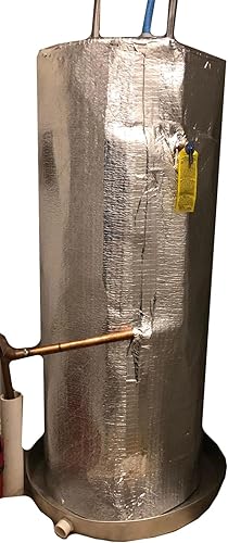 Kit de aislamiento reflectante de poli-aire para calentador de agua NASATEK de 80 galones