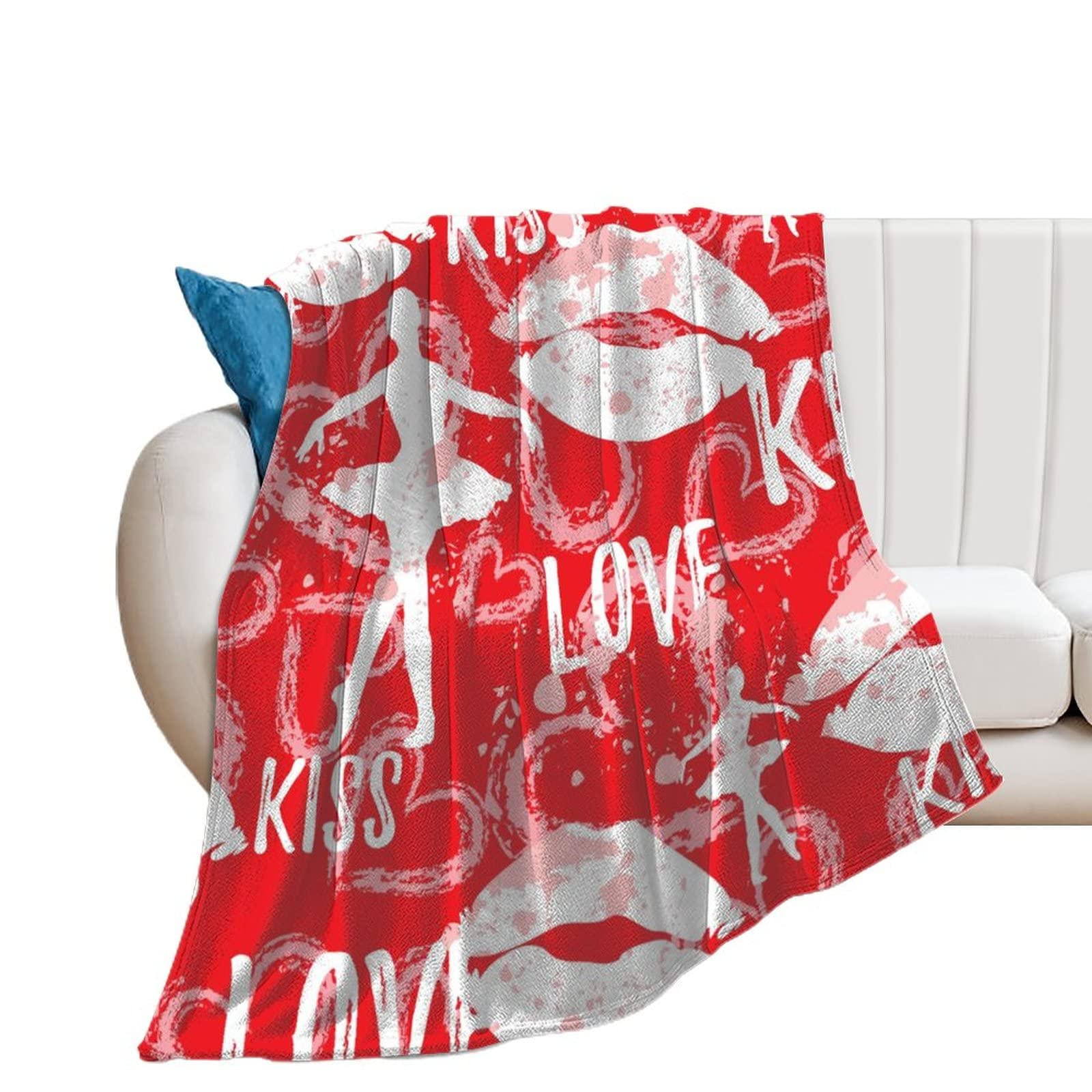 Couverture polaire de ballet en flanelle douce pour lit et canapé 130x150cm