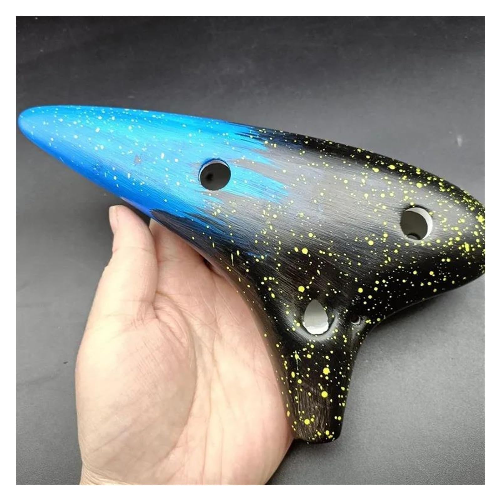 ocarina instrumento Cerámica Ocarina profesional travesaño flauta accesorios reparación instrumento grande