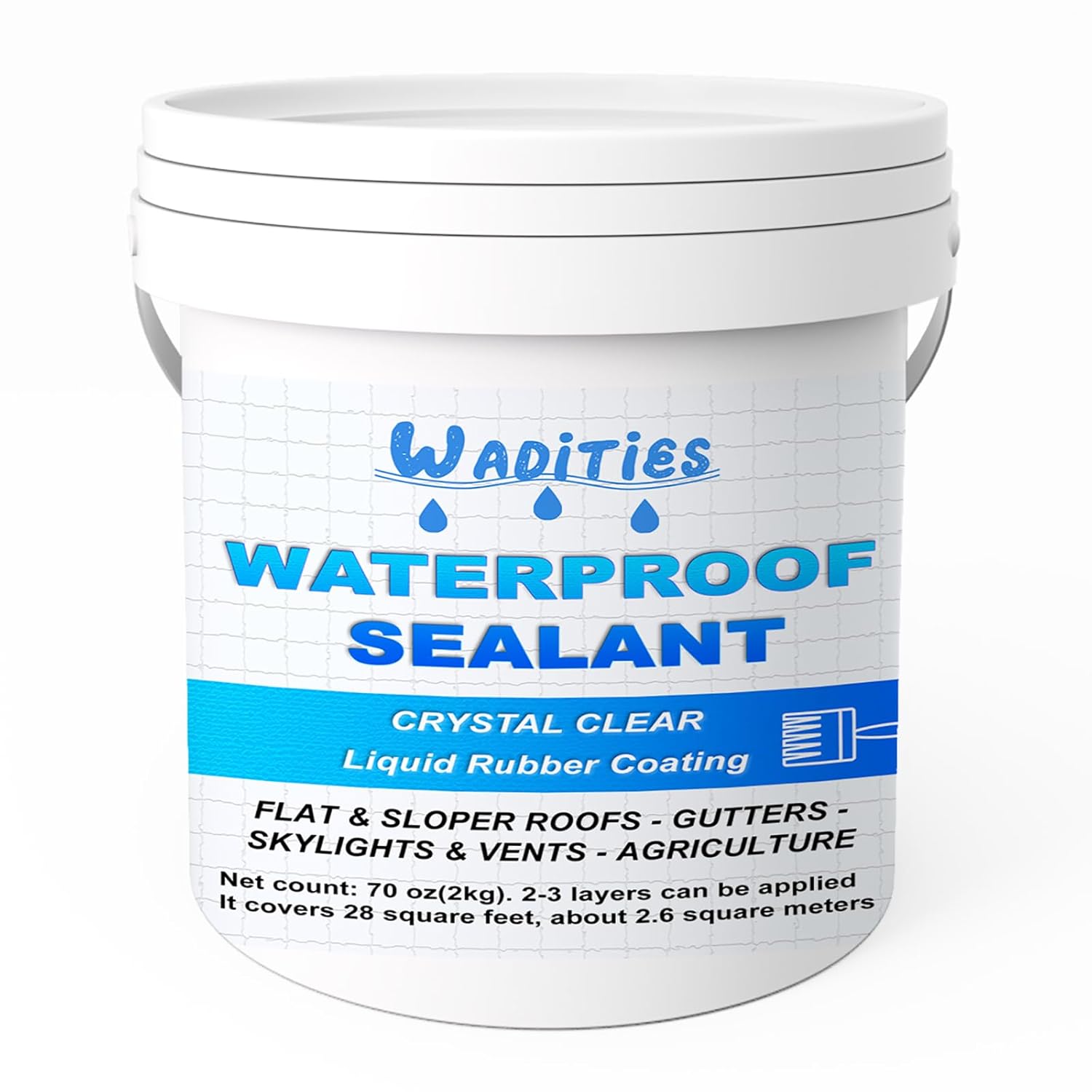 Amazon.com: Waterproof Sealant Clear, Wadities Wall Bathroom Roof Water ...