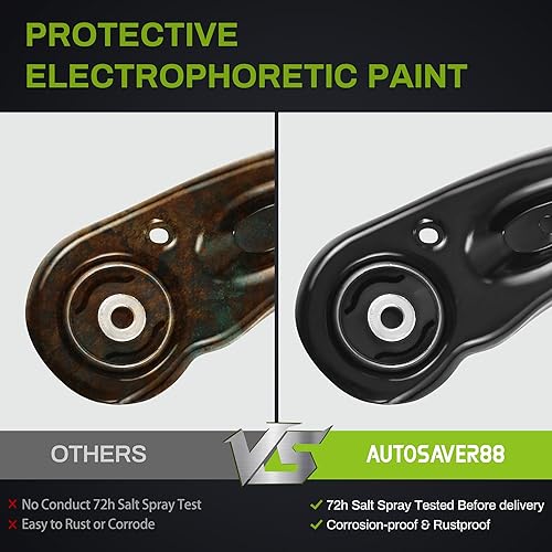 Miniatura 6 de AUTOSAVER88 Kit de brazo de control de suspensión delantera compatible con Buick Rainier 2004-2007, Chevrolet Trailblazer (EXT) 2004-2007, Isuzu
