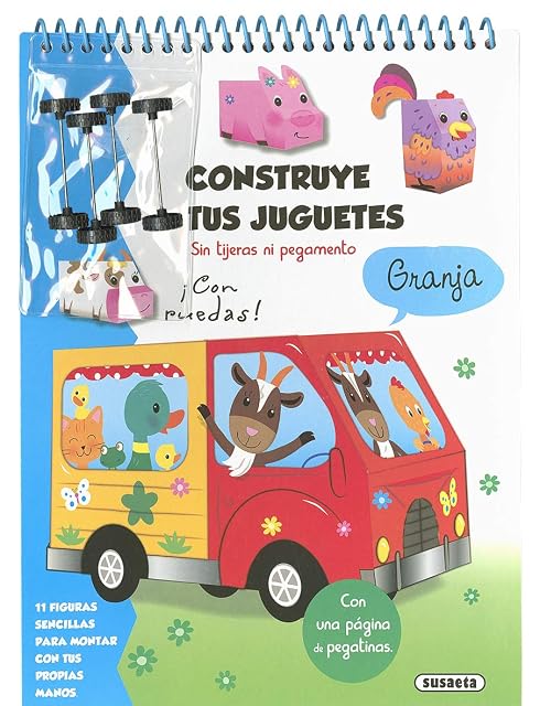 Portada de Granja. Construye Tus Juguetes sin Tijeras Ni Pegamento