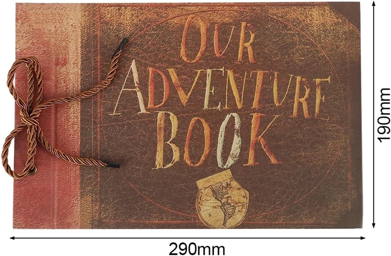 JSEIAJB DIY Album Scrapbook Family Lovers Friends Photo Book Memory Scrap Book for Valentines Anniversary