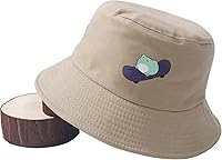 Vista 1 de Sombrero de pescador de algodón de moda, sombreros de pescador de verano, viajes, playa, sombreros de sol, talla única