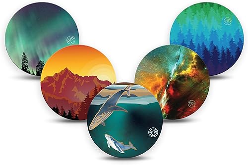 Miniatura 9 de ExpressionMed - Parches adhesivos para Libre 3 (paquete de 5) - Cintas con sensor CGM precortadas a prueba de agua, no se deshilachan, precortadas