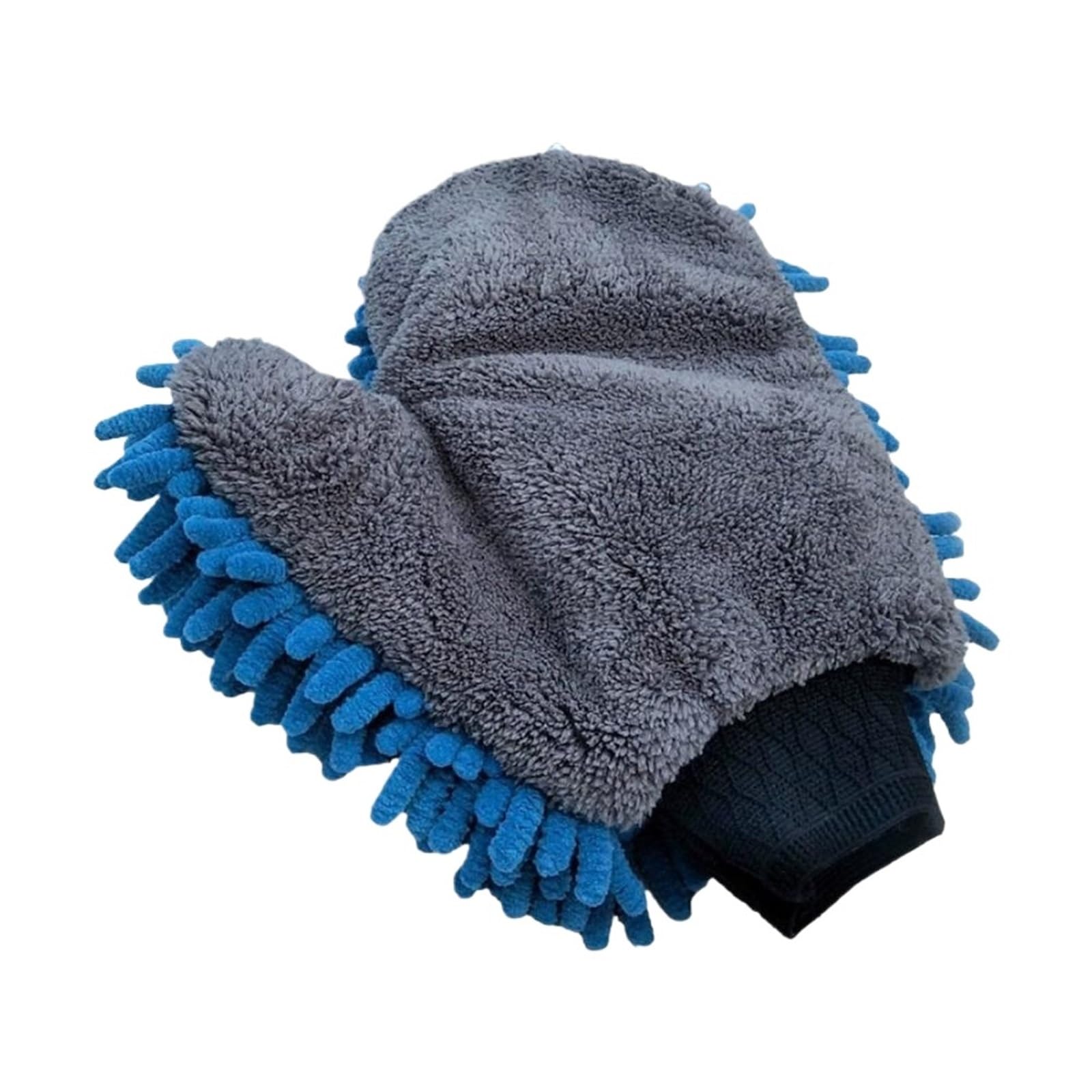 HEUchuan Fleece Car Wash Gloves Double-sided Microfiber Car Cleaning Gloves Coral Fleece Tools Wash