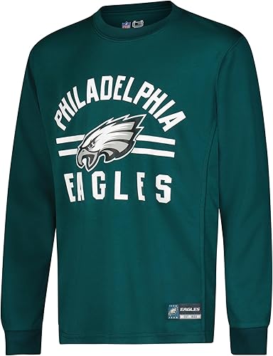 Ultra Game NFL - Camiseta de manga larga súper suave para niños