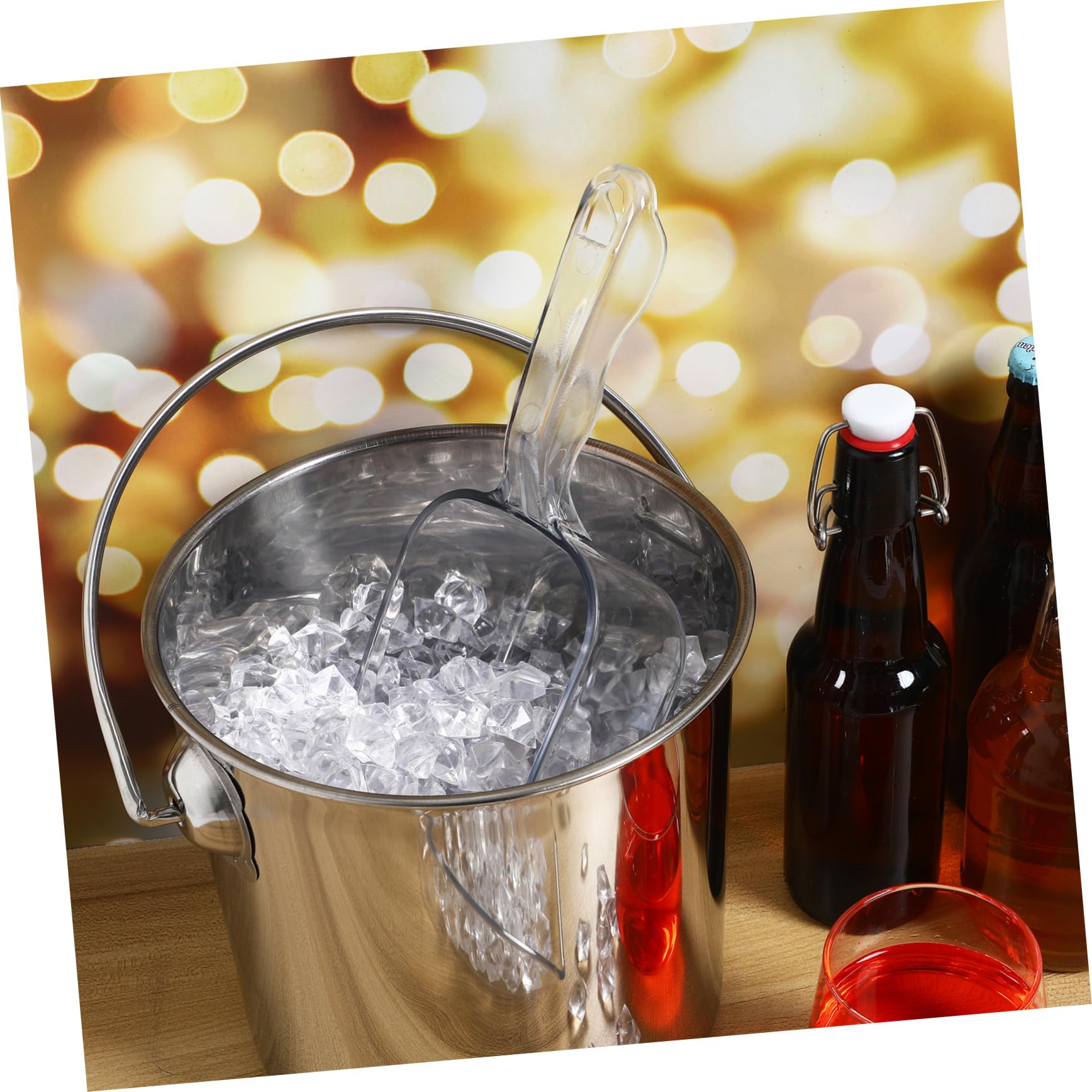 Amosfun 10 Stk Eislöffel Süßigkeiten Kugeln Küchenschaufel Werkzeug Eisschaufeln Für Die Bar Eisschaufel Für Eismaschine Food-scooper Küchenschaufeln Salzschaufel Plastik Wiederverwendbar