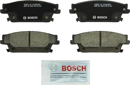Bosch QuietCast Premium - Juego de pastillas de freno de disco de cerámica