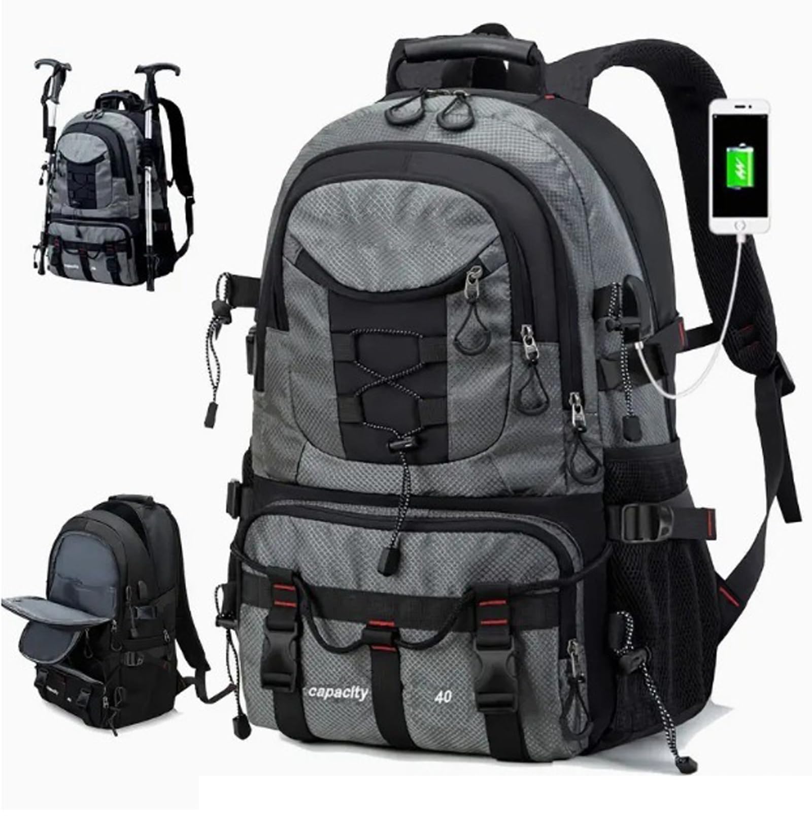 Wasserdichter Reiserucksack für Outdoor-Abenteuer und Wanderausrüstung