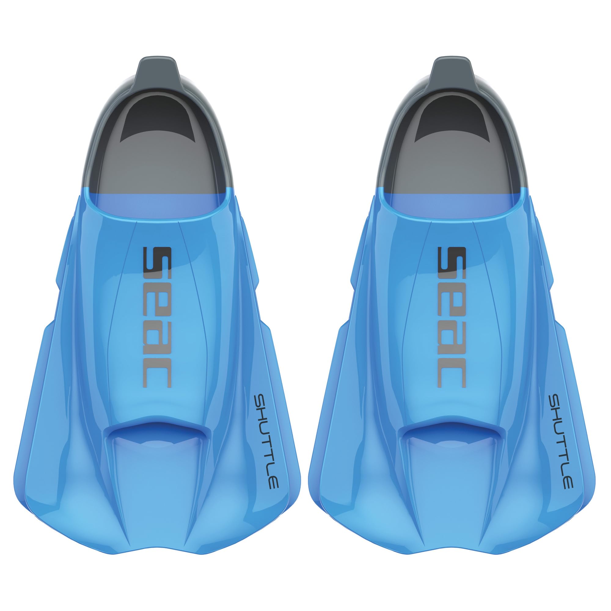 SEAC Shuttle Flex Aletas Cortas de Natación Silicona Unisex Adulto