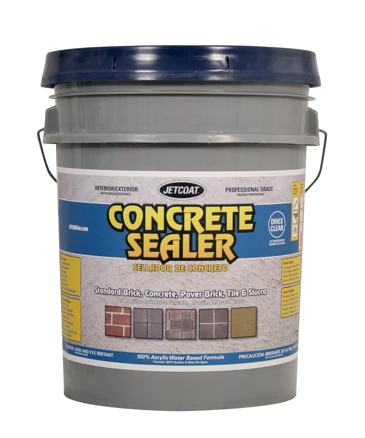 Jetcoat Concrete Sealer for Stone & Exposed Aggregate Concrete, Seal