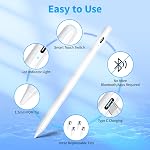 Stylus Pen, DRYMOKINI Stylist Compatible for iOS/Android Touchscreens/Phones, Rechargeable Stylus Pen with High Precise Tip, Stylus Pencil for Apple/Android/Sam-Sung Tablet