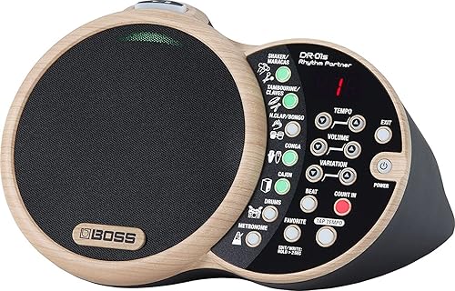 Miniatura 3 de Boss DR-01S Rhythm Partner Bundle con púas y paño de pulido Austin Bazaar