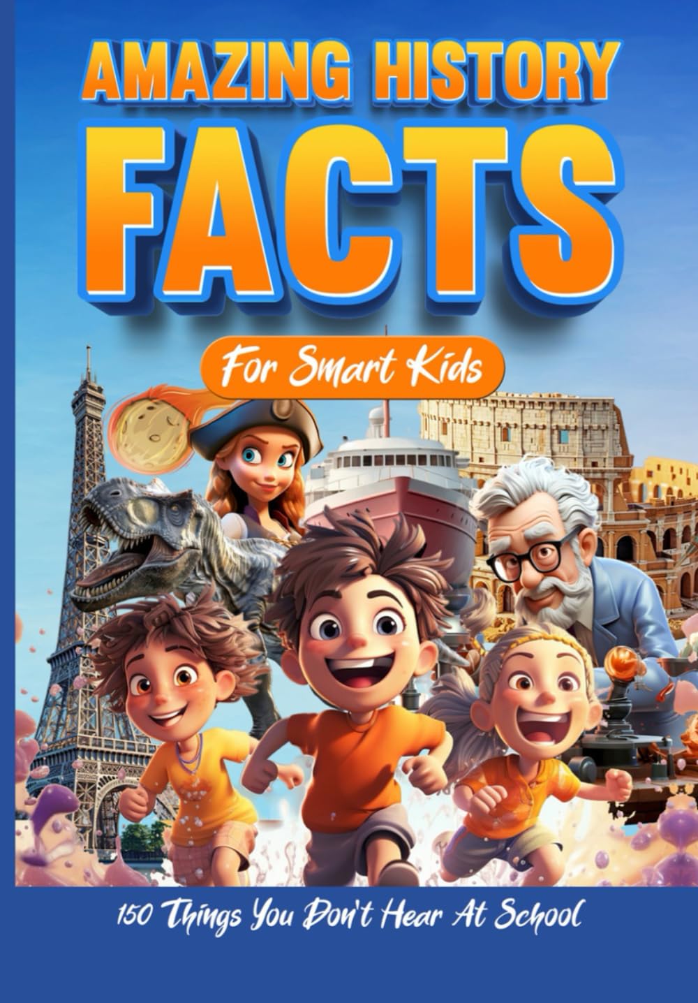 Amazing History Facts for Smart Kids 150 Facts You Don’t Hear At School Rose, Jeffrey