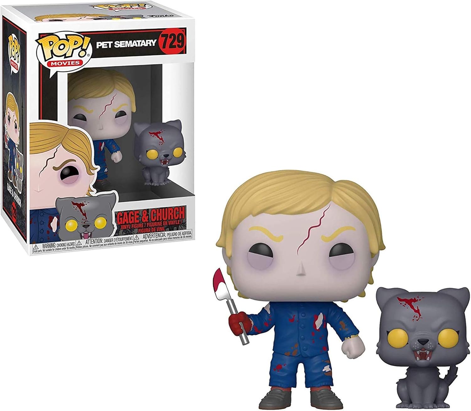 Funko POP and Buddy: Pet Sematary - Undead Gage and Church