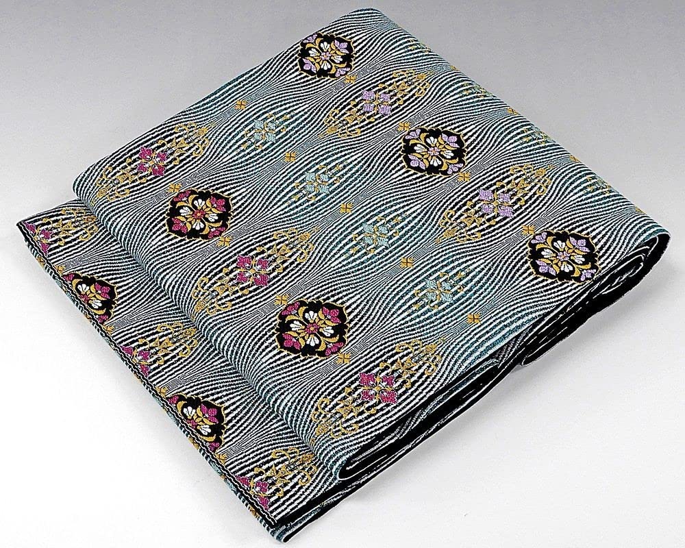 袋帯 新品仕立済 正絹 西陣 帯匠山下謹製 波衣 綴れ袋帯 新品 仕立て上がり Amazon.co.jp: 袋帯 仕立済 正絹 西陣 帯匠山下謹製 波衣 綴れ袋帯